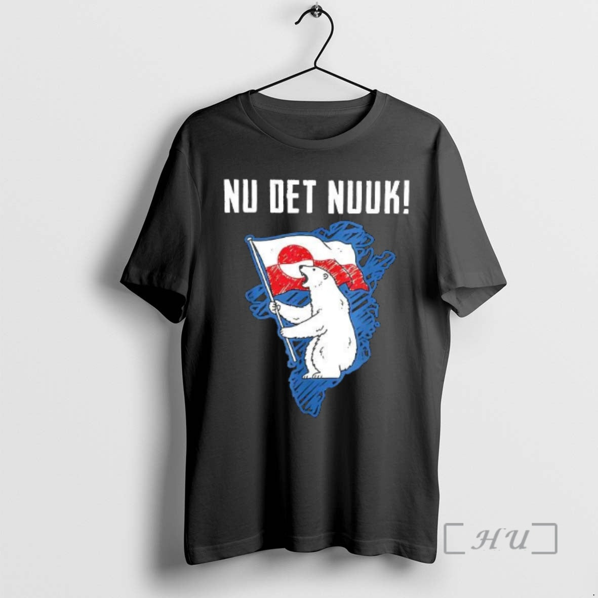 Trending Nu Det Nuuk Greenlanders I Stand Greenland Polar Bear Holding Flag