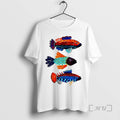 Trending Ocean Fish Trio Washed