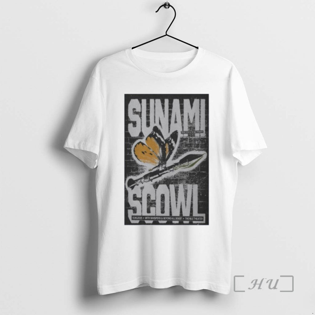 Trending Oct 16 2025 Sunami With Scowl Nile Theater Mesa In Mesa Az T Shirts