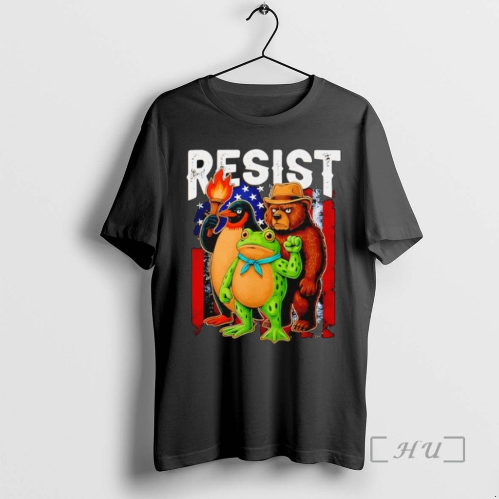 Trending Penguin Frog Bear Resist Protest Against Tariffs