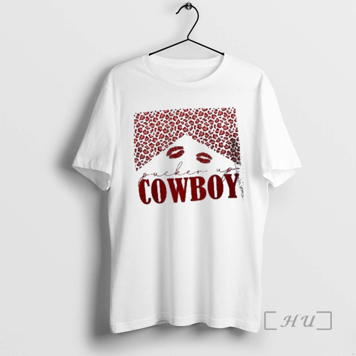 Trending Pucker Up Cowboy Leopard Print