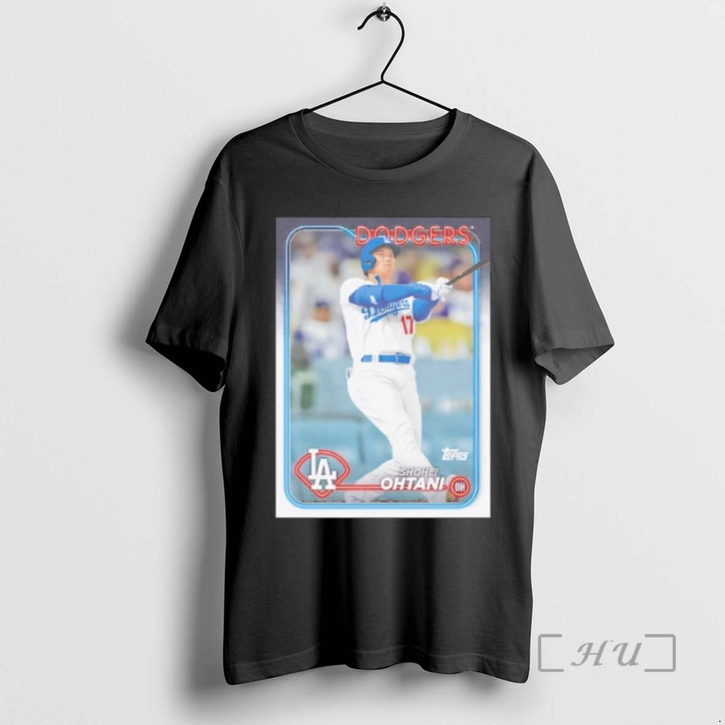 Trending Shohei Ohtani Los Angeles Dodgers Homage 2024 Topps Baseball Card Player T Shirts Sweater