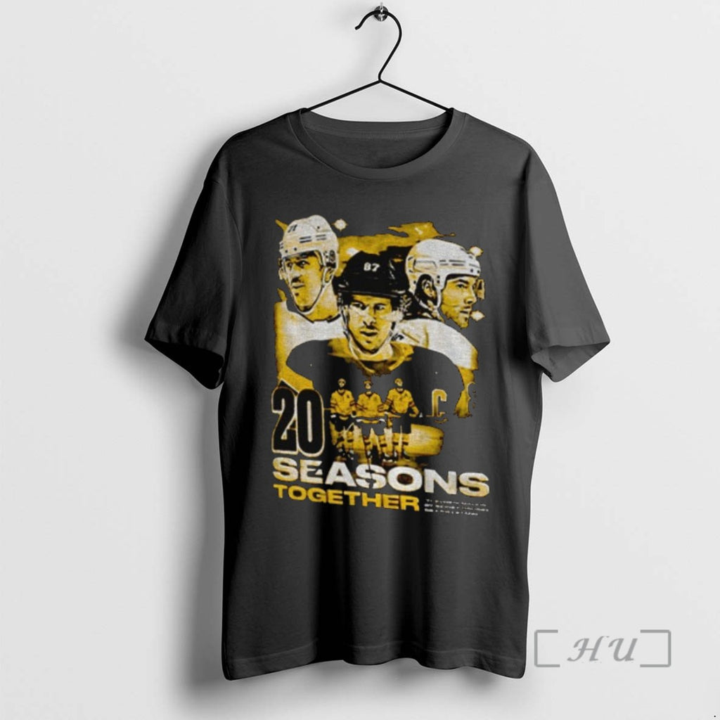 Trending Sidney Crosby Evgeni Malkin And Kris Letang Pittsburgh Penguins Hockey 20 Seasons Together