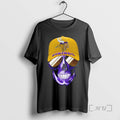 Trending Skull Wearing Cap Smile Minnesota Vikings Fans