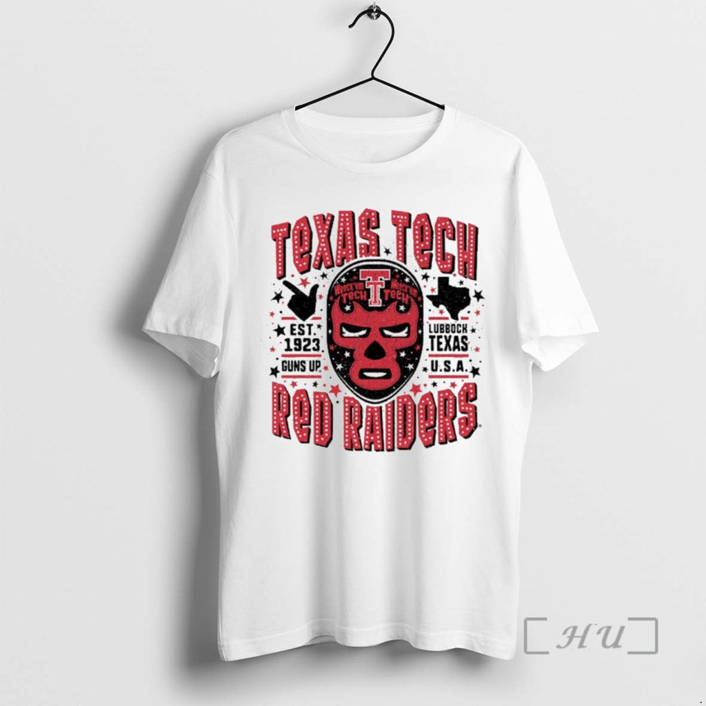 Trending Texas Tech Red Raiders Football Luchador Est 1923 Guns Up Lubbock Texas Usa