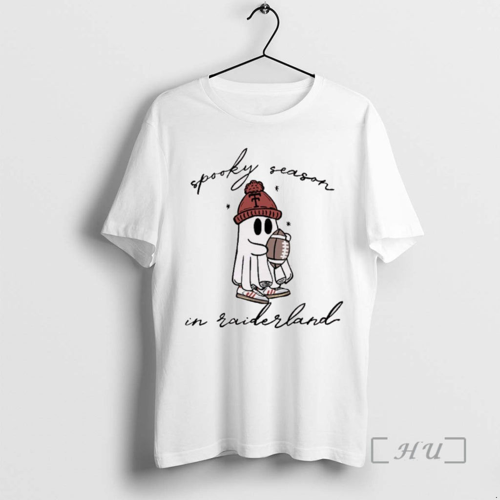 Trending Texas Tech Red Raiders Football Spooky Season In Raiderland Halloween 2025 T Shirts Sweater