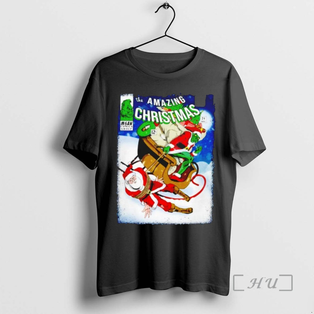 Trending The Grinch And Santa Claus The Amazing Christmas Comic