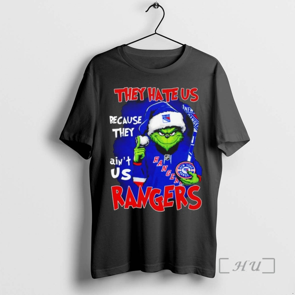 Trending The Grinch They Hate Us Because They Aint Us New York Rangers Christmas