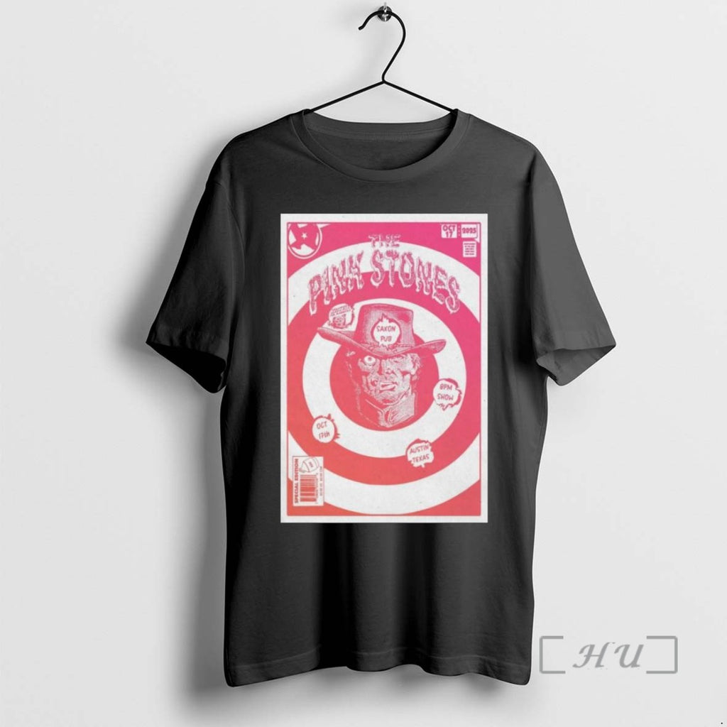 Trending The Pink Stones Fall Tour 2025 Saxon Pub Austin Long Sleve T Shirts Sweater