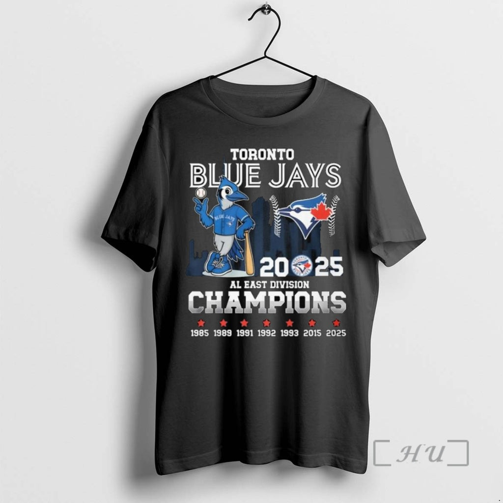 Trending Toronto Blue Jays Mascot 2025 Al East Division Champions 1985 2025 Long Sleve