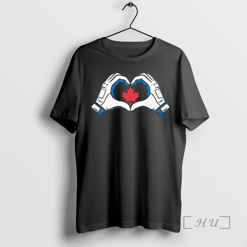 Trending Vladimir Guerrero Jr Toronto Blue Jays Wearing Canada Heart Hands