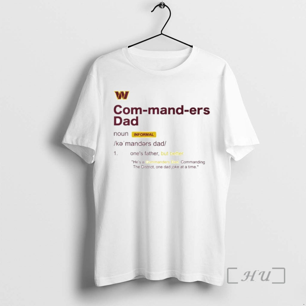 Trending Washington Commanders Dad Definition Ornaments