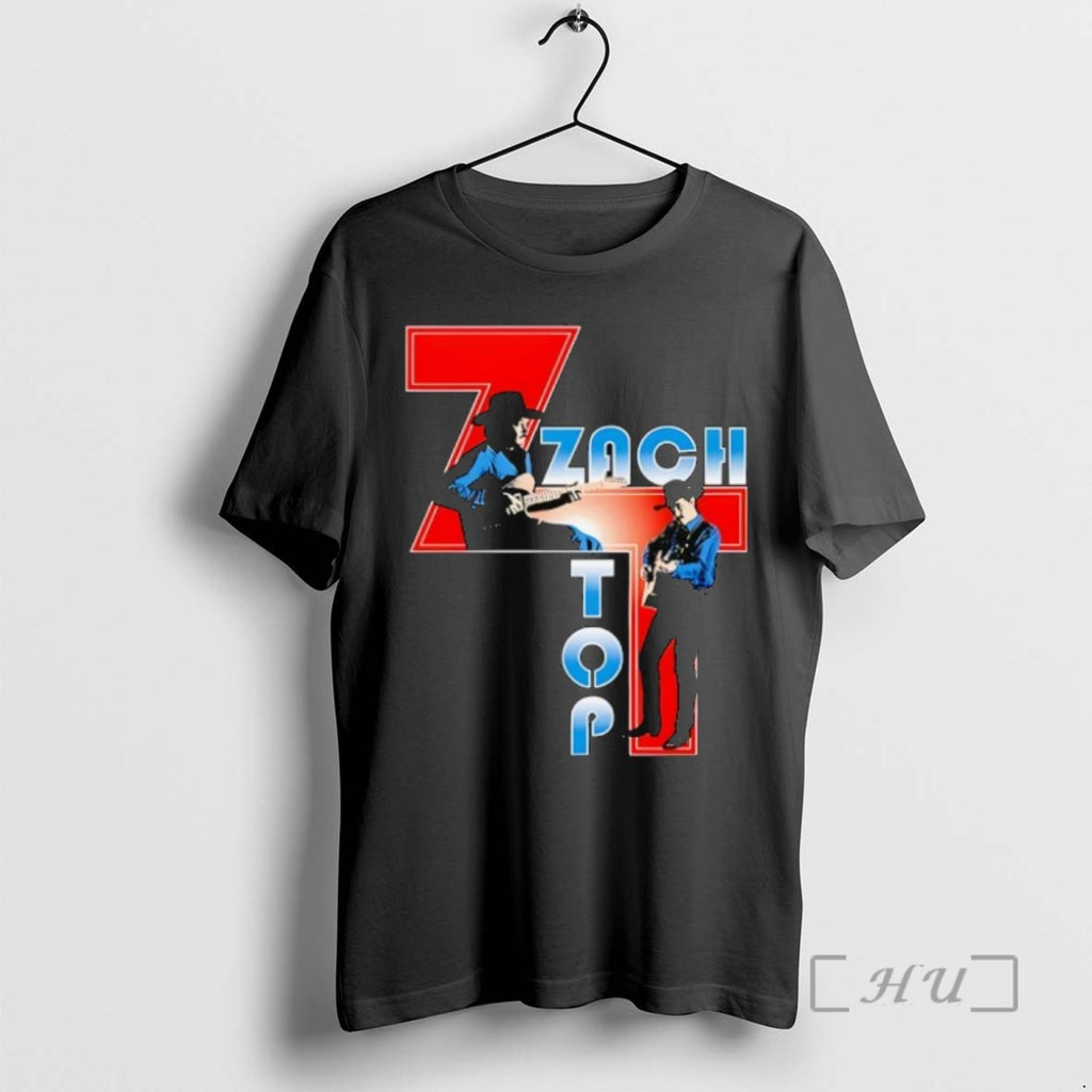 Trending Zach Top Playing Guitar Graphic