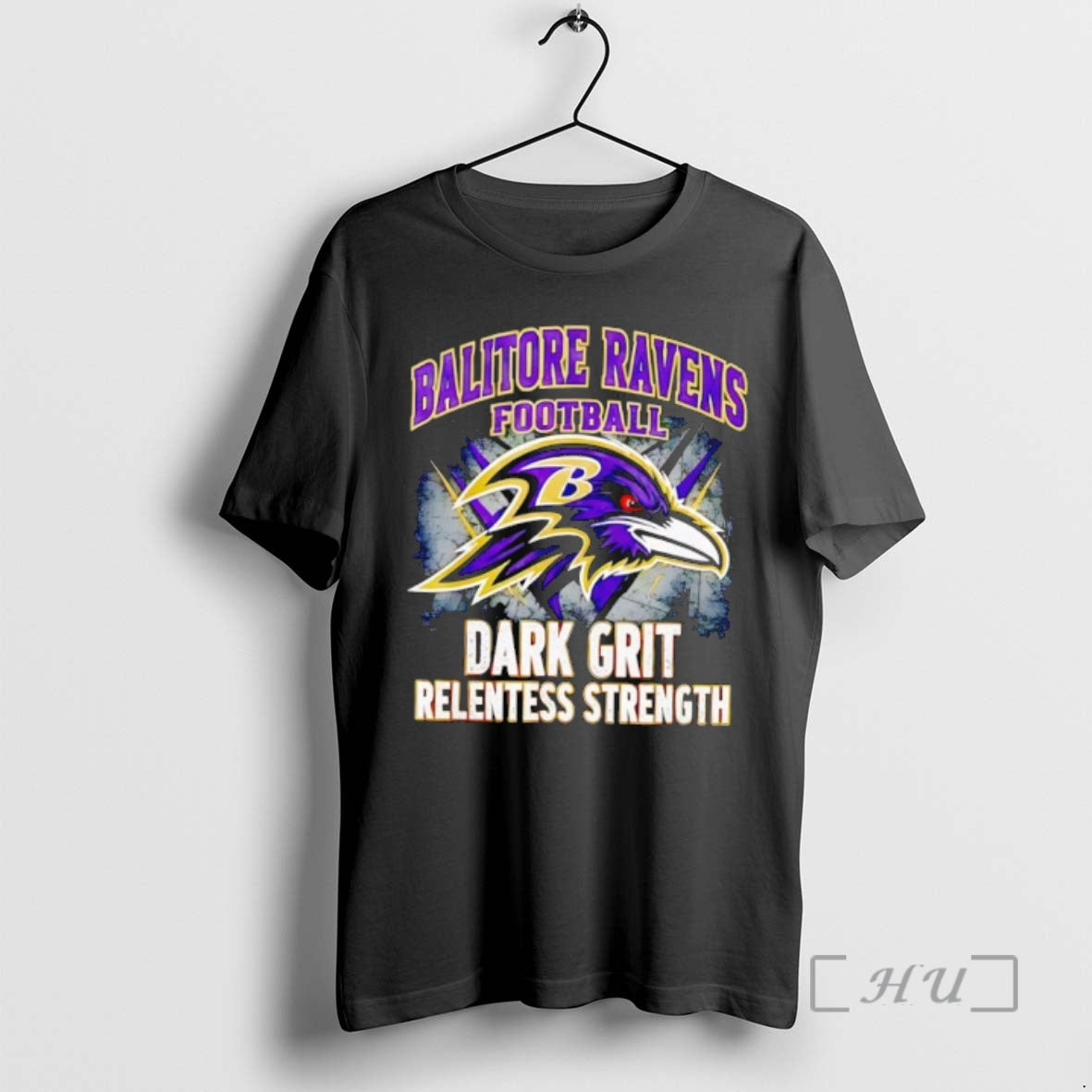 Trending Altimore Ravens Football Dark Grit Relentless Strength
