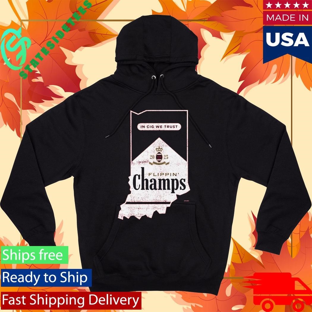 Tricia Whitaker Flippin Champs Indiana College Football Fans Shirt Unisex , , , Long Sleeve Tee