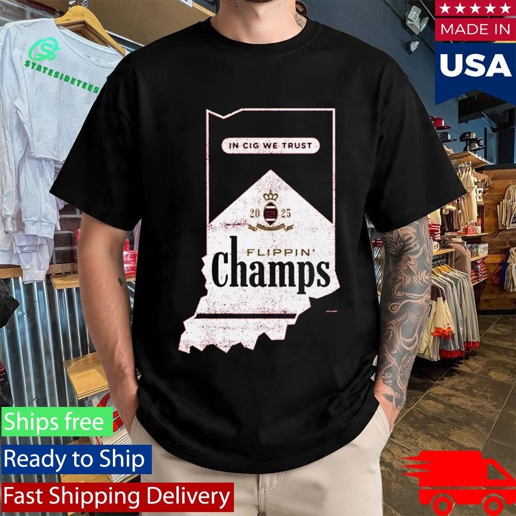 Tricia Whitaker Flippin Champs Indiana College Football Fans Shirt Unisex , , , Long Sleeve Tee