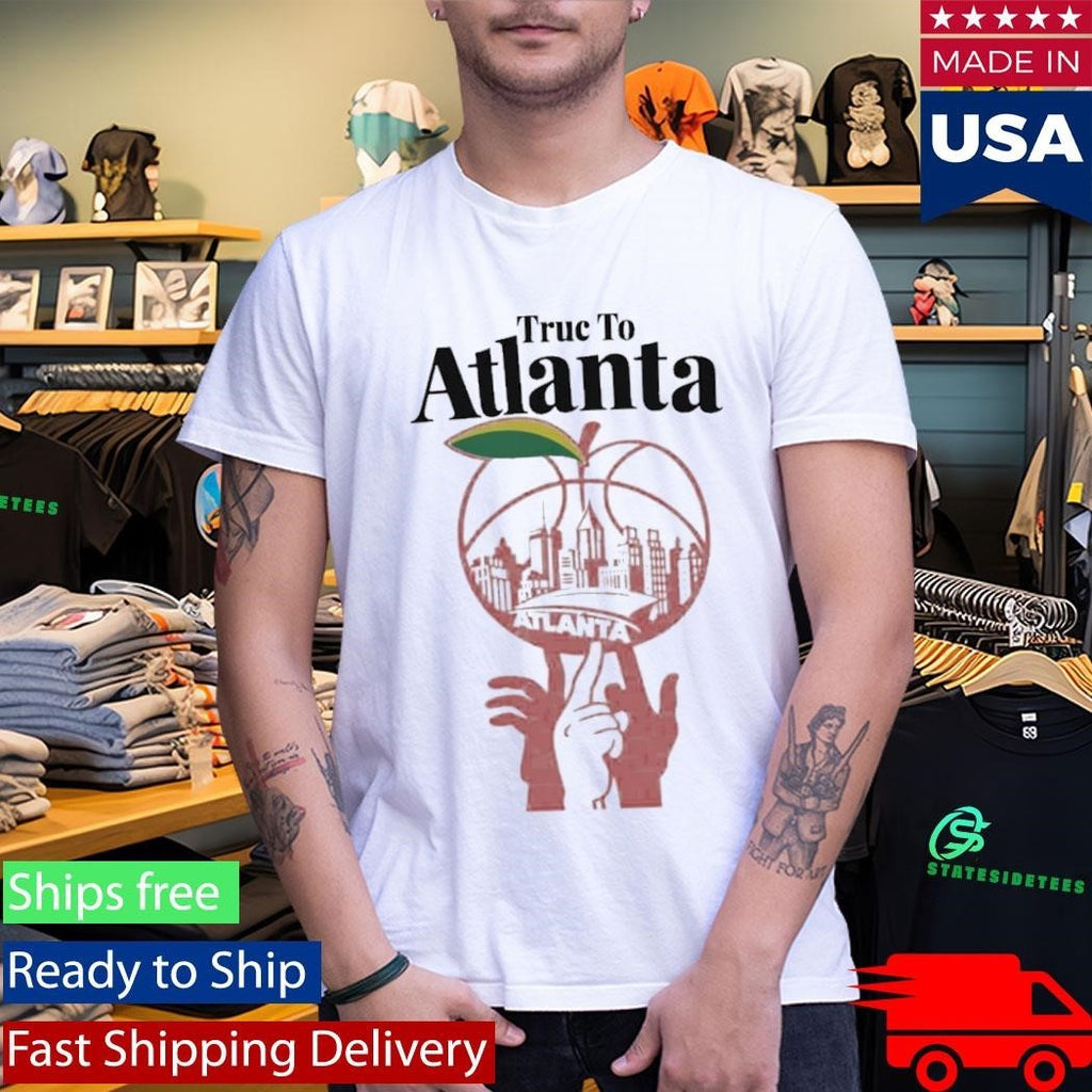 True To Atlanta 2026 Peach Shirt Unisex , , , Long Sleeve Tee