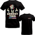 Trumm Arrest This 2024 Two Side V0ting C0nvicted Fel0n Shirt Sarcastic Classic Cotton Two Sided Print All Sizes T-Shirts