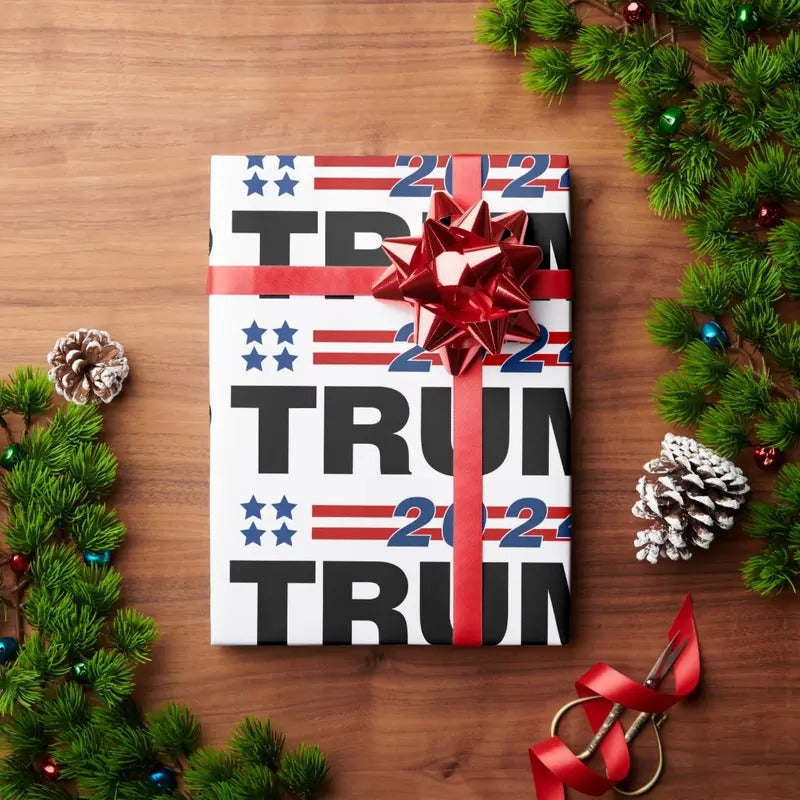Trump 2024 Wrapping Paper T-Shirts