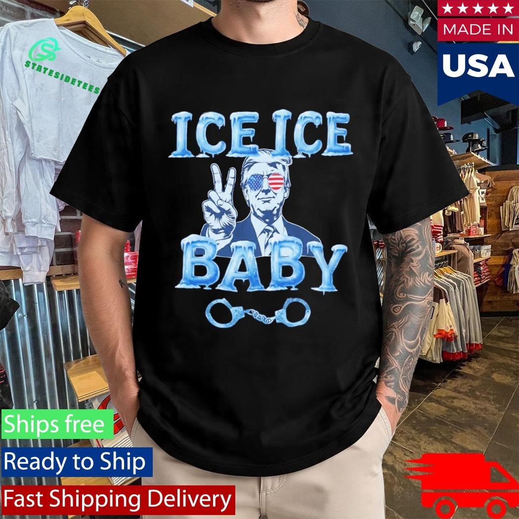 Trump Ice Ice Baby Shirt Unisex , , , Long Sleeve Tee