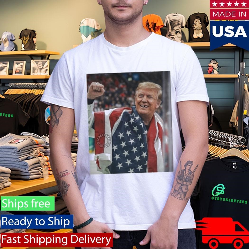Trump Jack Hughes Champion Tooth Parody Shirt Unisex , , , Long Sleeve Tee