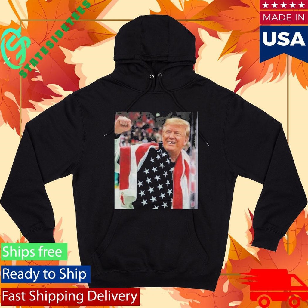 Trump Loss Teeth Gold USA Olympic 2026 Wins funny photo Shirt Unisex , , , Long Sleeve Tee