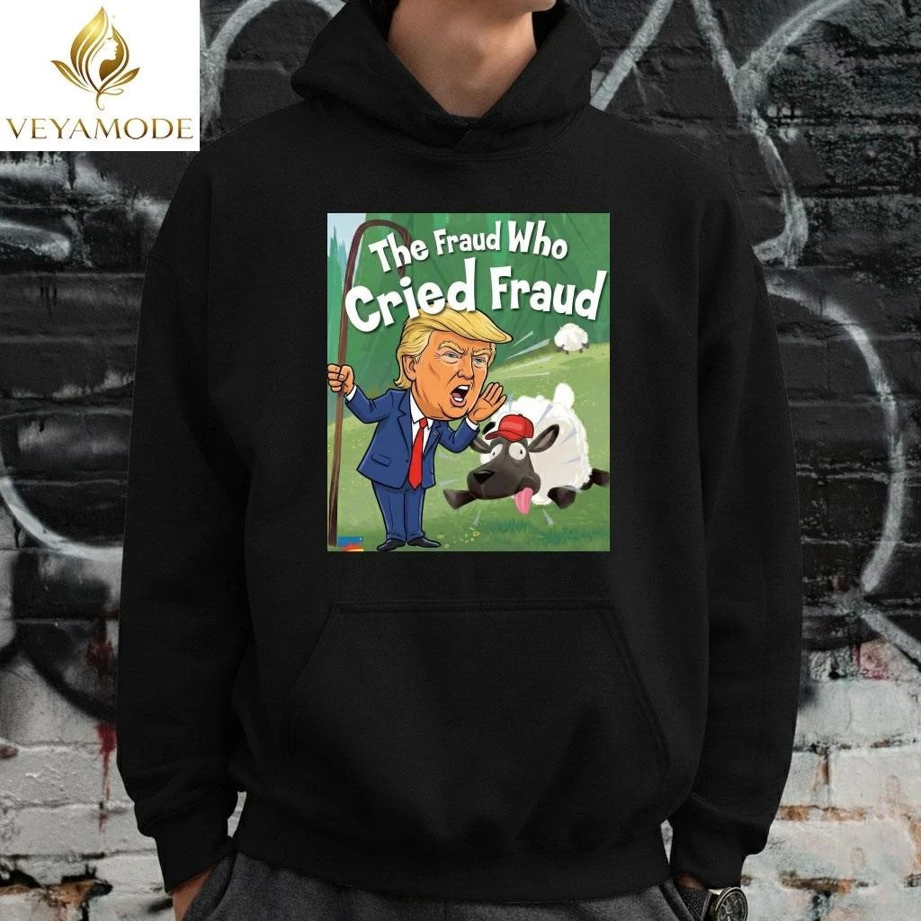 Trump The Fraud who cried fraud tee Unisex , , , Long Sleeve Tee