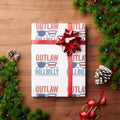 Trump Vance 2024 Outlaw Hillbilly Election Wrapping Paper T-Shirts
