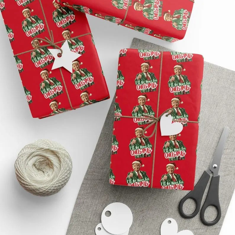 Trump Wrapping Paper Trump Wrap Paper Republican Wrapping Paper Trump Santa Wrapping Paper T-Shirts