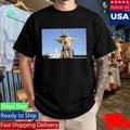 Trump and Epstein Titanic Statue Shirt Unisex , , , Long Sleeve Tee