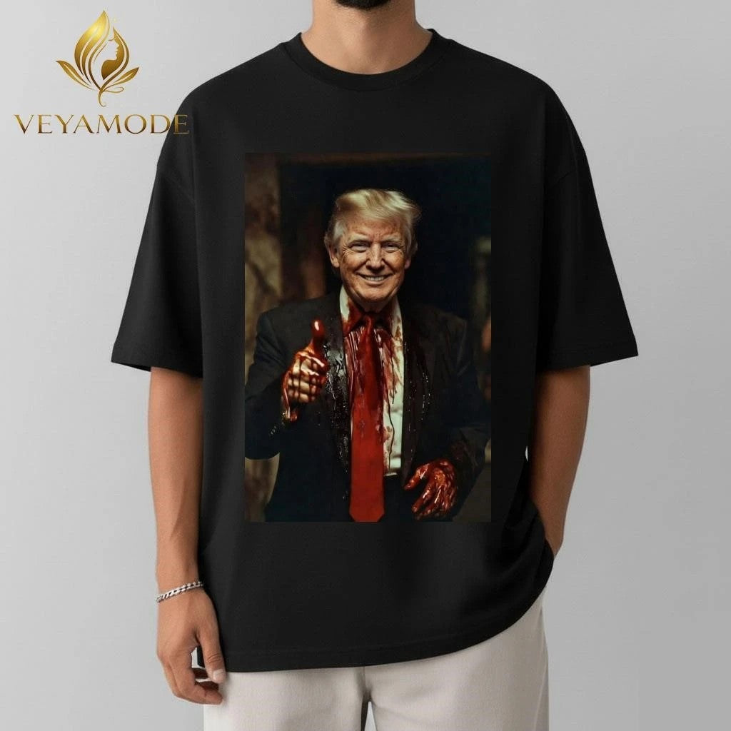 Trump blood tee Unisex , , , Long Sleeve Tee