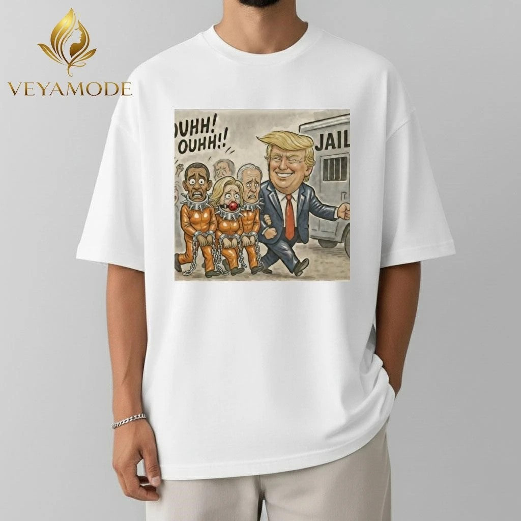 Trump catches Obama and Joe Biden tee Unisex , , , Long Sleeve Tee