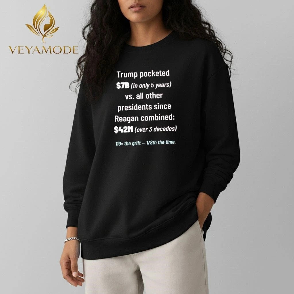 Trump pocketed in only 5 years tee Unisex , , , Long Sleeve Tee
