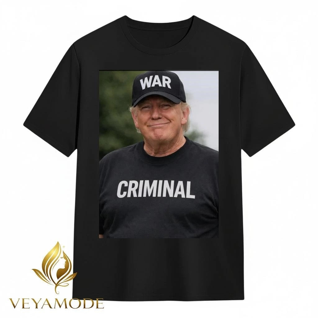 Trump wear war criminal tee Unisex , , , Long Sleeve Tee