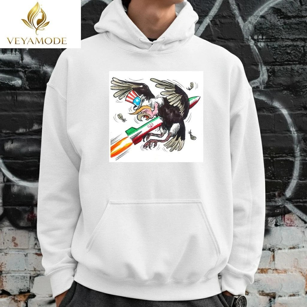 Trump’s eagle was hit by an Iranian missile tee Unisex , , , Long Sleeve Tee