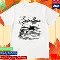 Tsunamisea Airbrush Orca White Shirt Unisex , , , Long Sleeve Tee