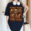 Tung Tung Sahur Meme Funny Italian Brainrot Cartoon T-Shirts