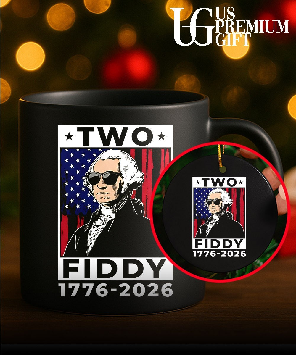 Two Fiddy Washington 1776-2026 shirt
