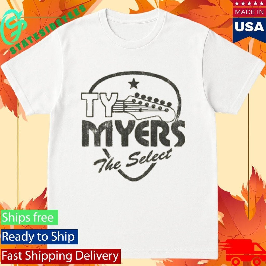 Ty Myers Guitar Pick Shirt Unisex , , , Long Sleeve Tee