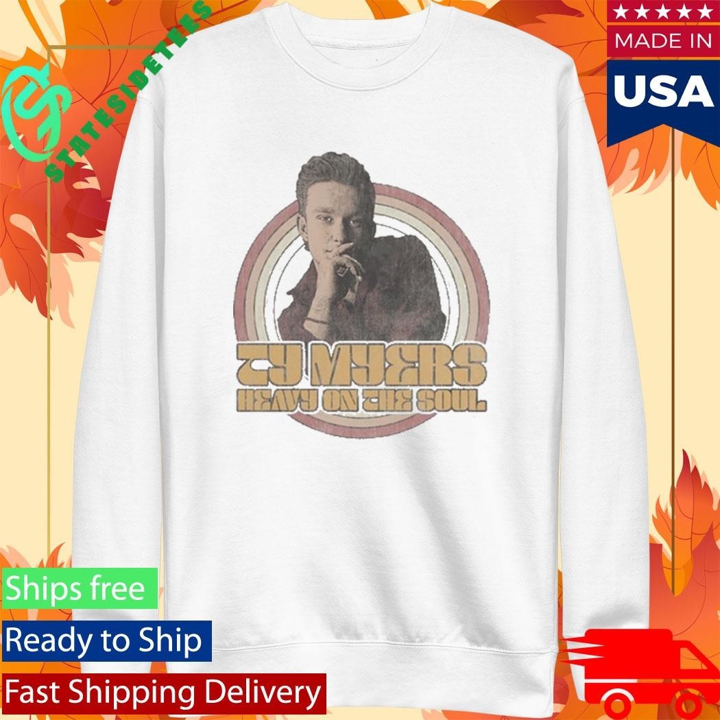 Ty Myers Heavy on the Soul Tan Photo Shirt Unisex , , , Long Sleeve Tee