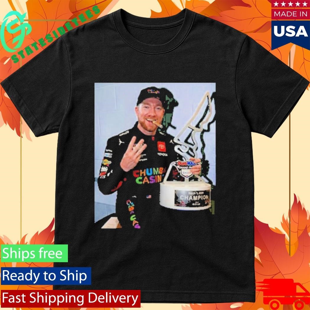Tyler Reddick Three Peat 2026 DuraMAX Texas Grand Prix Champions Shirt Unisex , , , Long Sleeve Tee