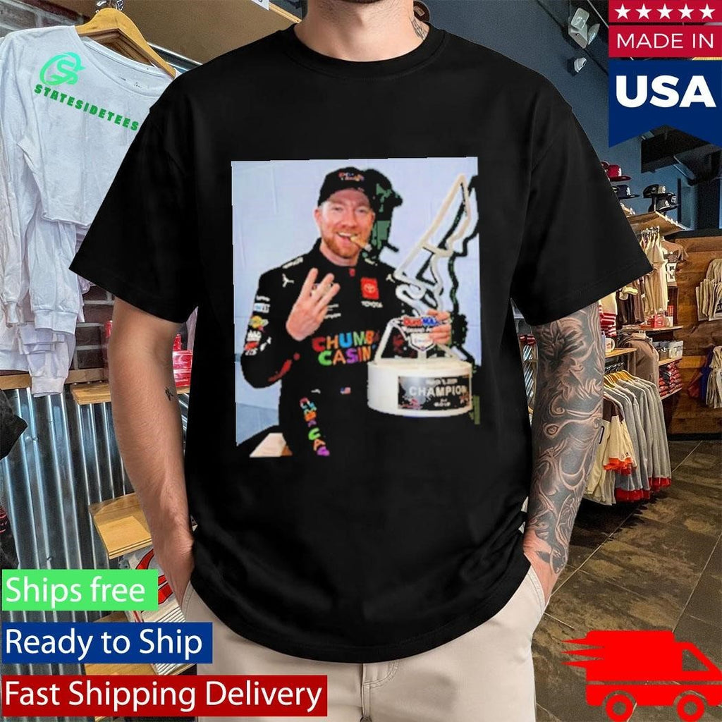 Tyler Reddick Three Peat 2026 DuraMAX Texas Grand Prix Champions Shirt Unisex , , , Long Sleeve Tee