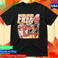 Tyquan Thornton And Rashee Rice Free Number 4 Shirt Unisex , , , Long Sleeve Tee