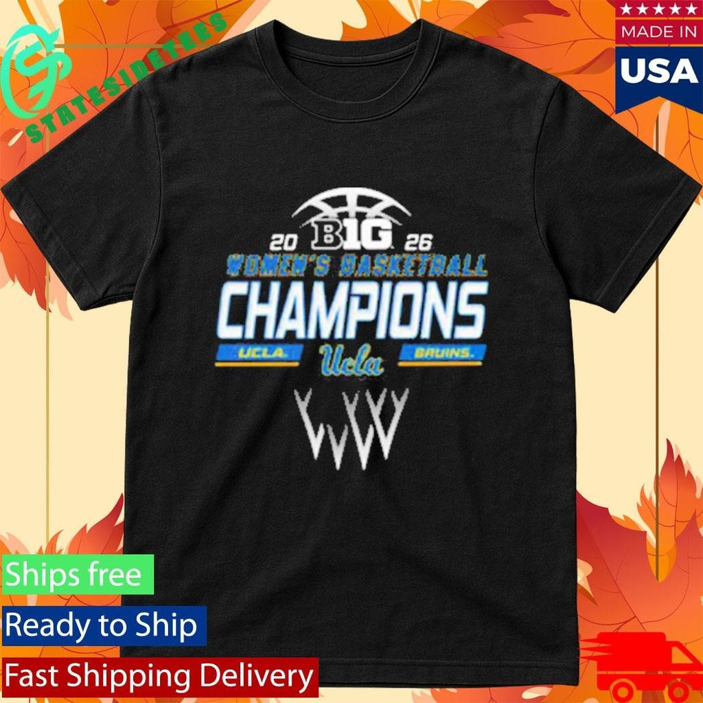 UCLA Bruins Women’s Basketball 2026 Big Ten Women’s Basketball Regular Season Champions Shirt