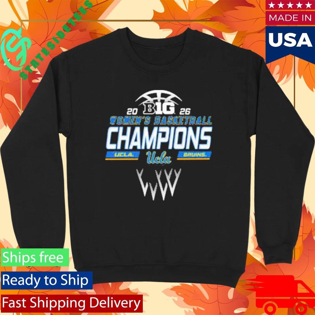UCLA Bruins Women’s Basketball 2026 Big Ten Women’s Basketball Regular Season Champions Shirt