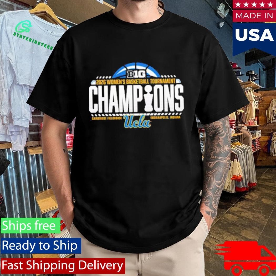 UCLA Bruins Women’s Basketball Champions 2026 Big Ten Women’s Basketball Tournament Shirt Unisex , , , Long Sleeve Tee