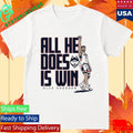 UConn Basketball Alex Karaban All He Does is Win Shirt Unisex , , , Long Sleeve Tee