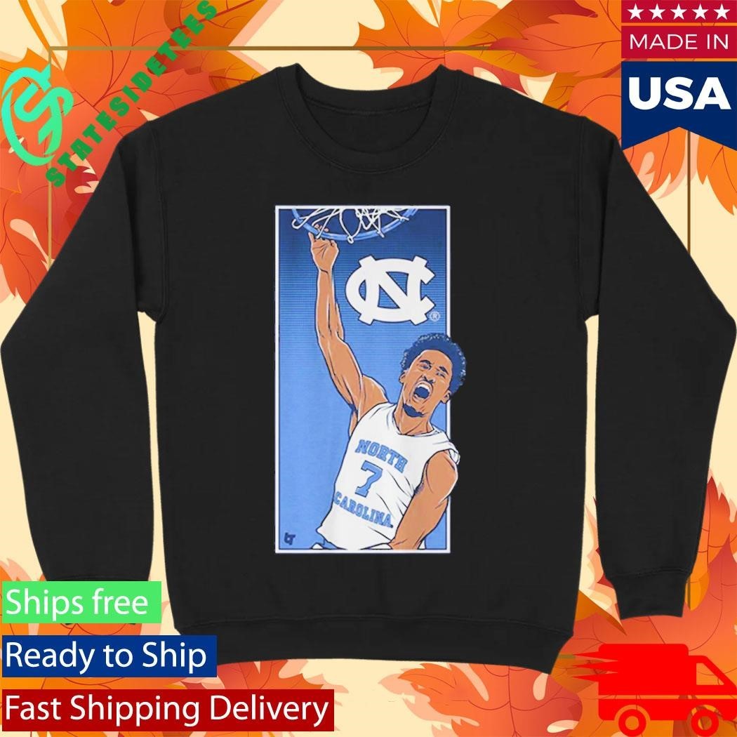 UNC Basketball Seth Trimble Signature Slam Shirt Unisex , , , Long Sleeve Tee