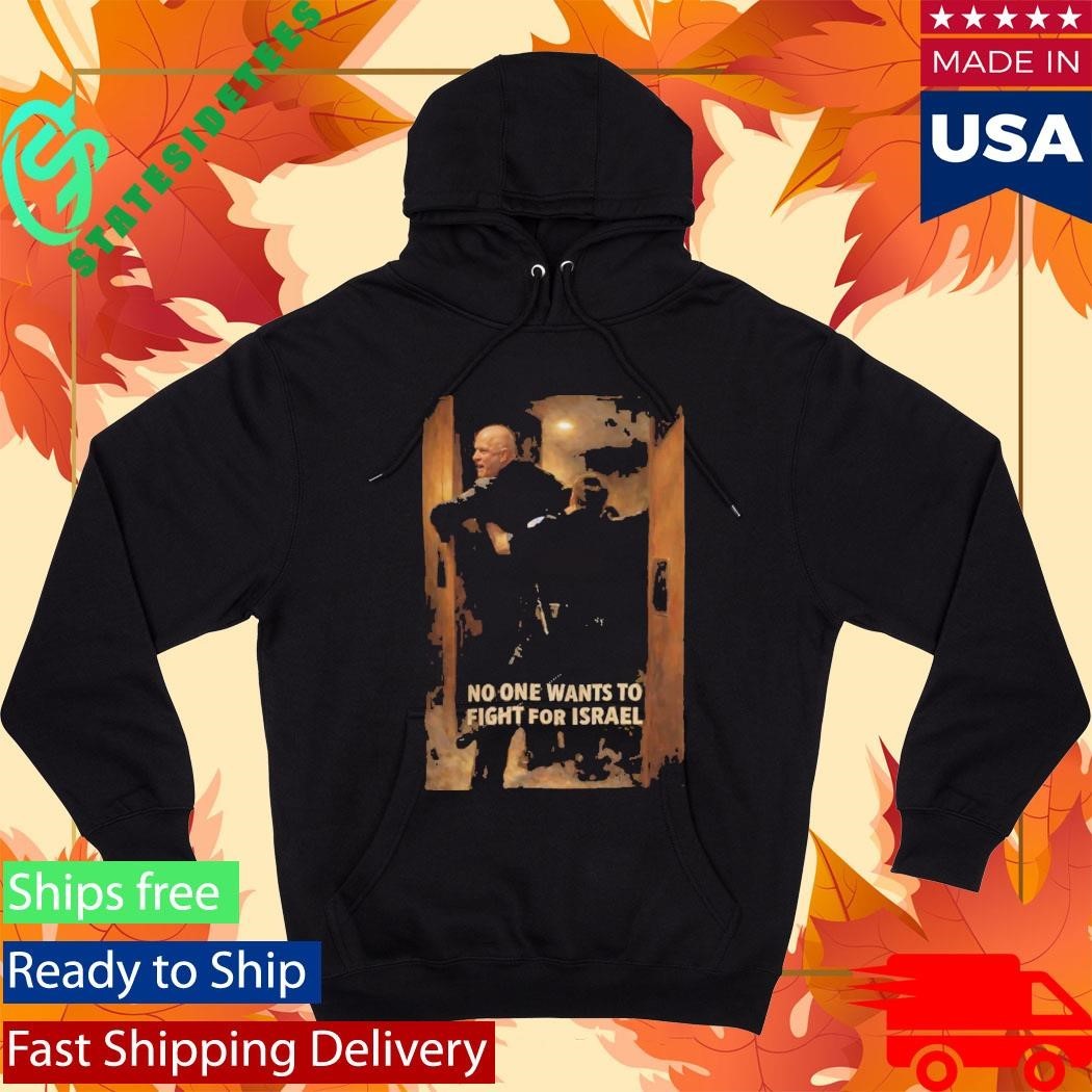U.S. Marine Corps Sergeant Brian McGuinness No One Wants To Fight For Israel Shirt Unisex , , , Long Sleeve Tee