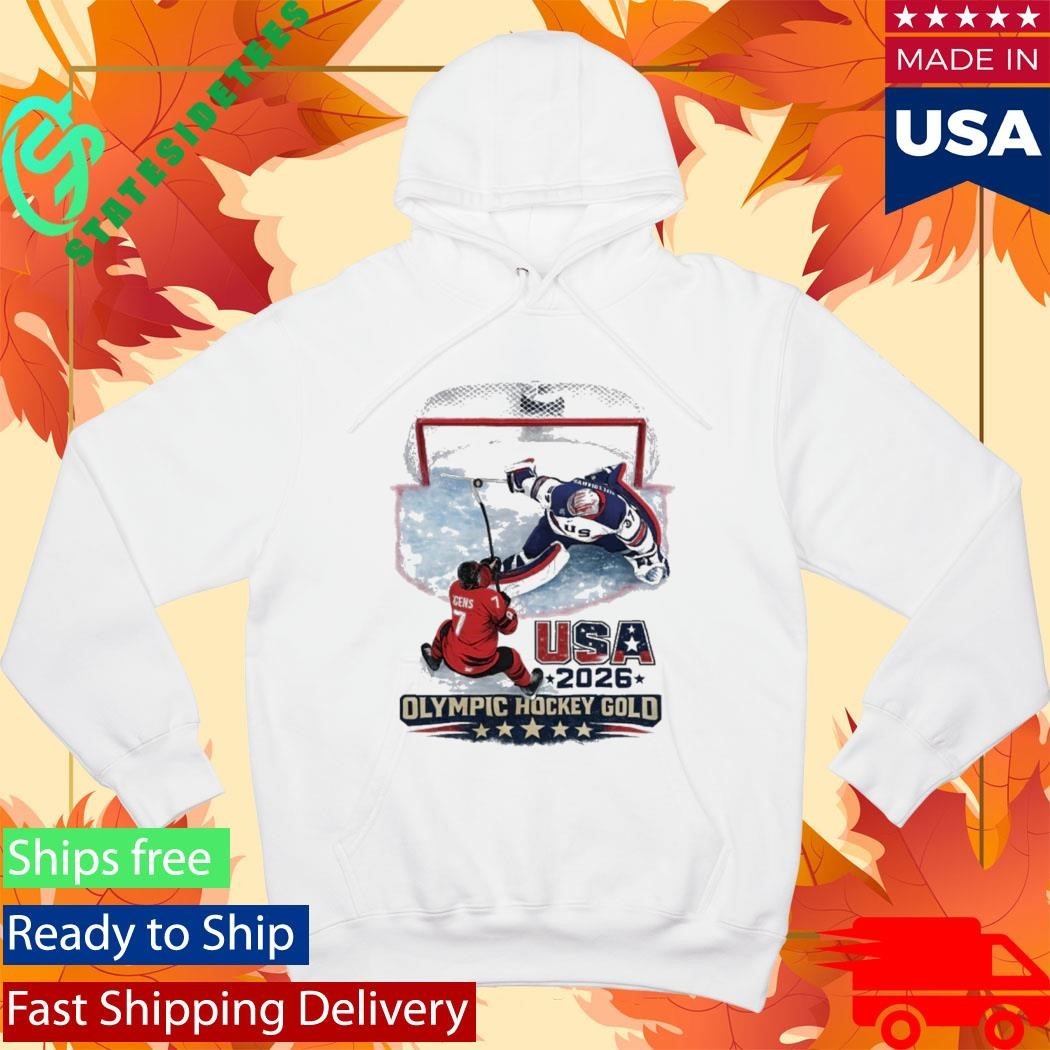 USA 2026 Olympic Hockey Gold JH Shirt Unisex , , , Long Sleeve Tee